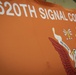 620th Signal Company holds color casing ceremony