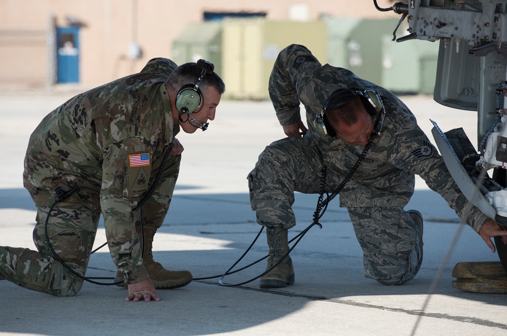 Brig. Gen. Garshak participates in A-10 launch