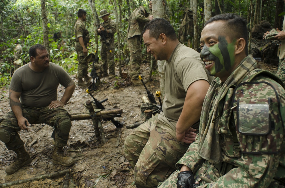 Jungle training pays off for U.S. and Malaysian soldiers