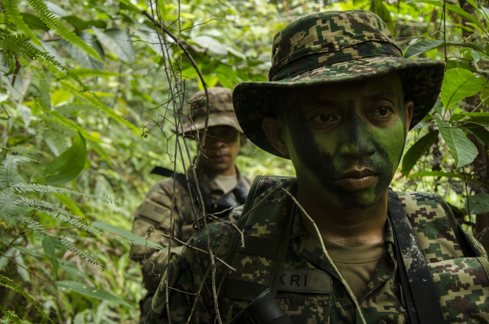 Jungle training pays off for U.S. and Malaysian soldiers