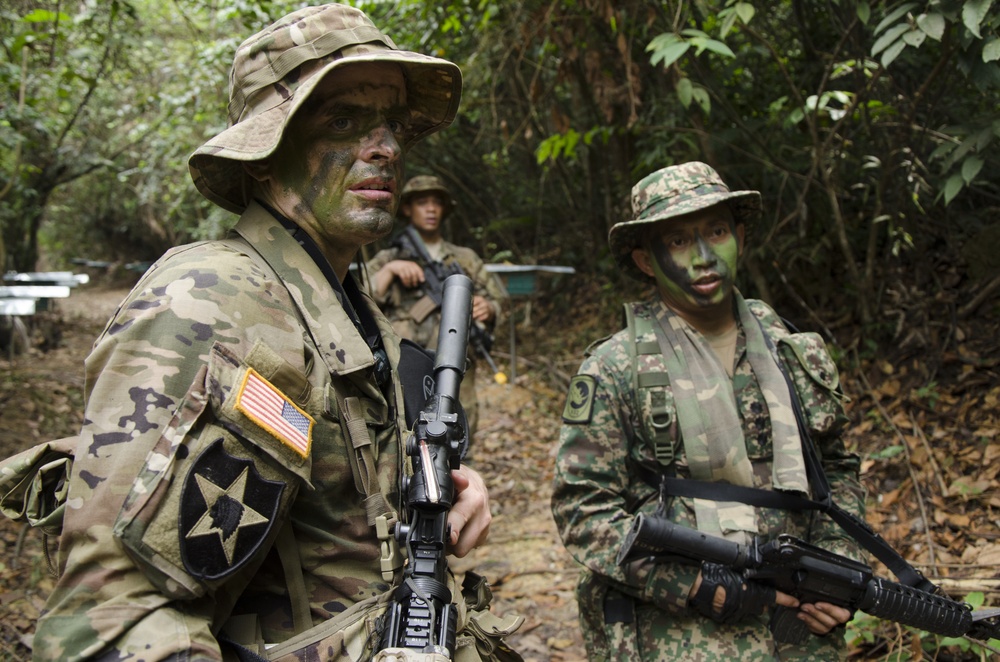 Jungle training pays off for U.S. and Malaysian soldiers