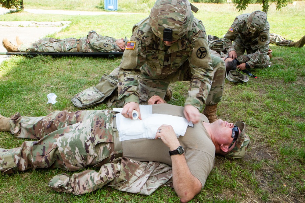 278th ACR conducts mass casualty exercise