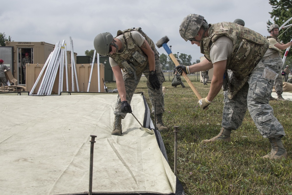 200th RED HORSE conducts FTX at Camp Perry