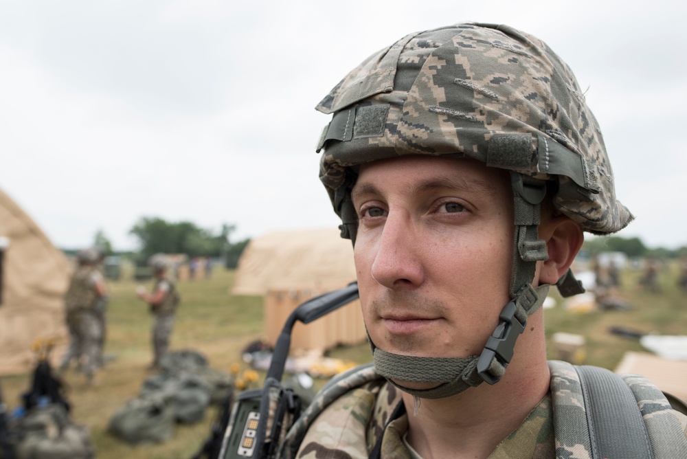 200th RED HORSE conducts FTX at Camp Perry