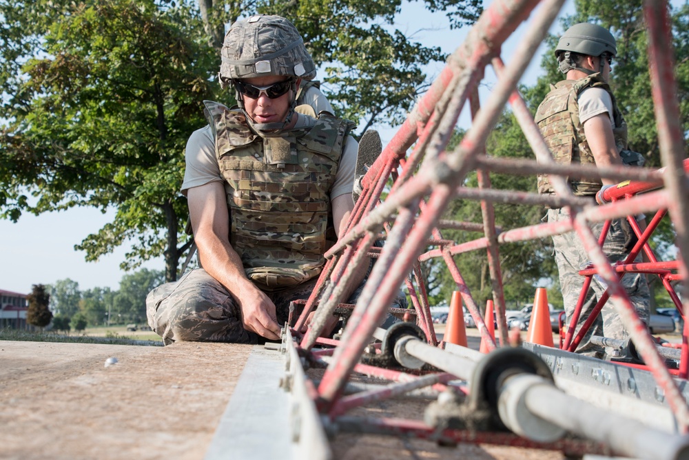 200th RED HORSE conducts FTX at Camp Perry