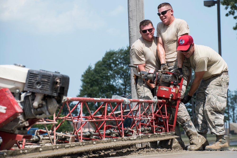 200th RED HORSE conducts FTX at Camp Perry