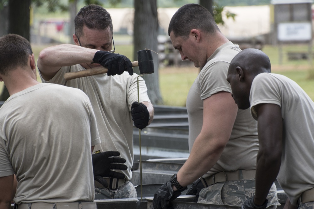 200th RED HORSE conducts FTX at Camp Perry