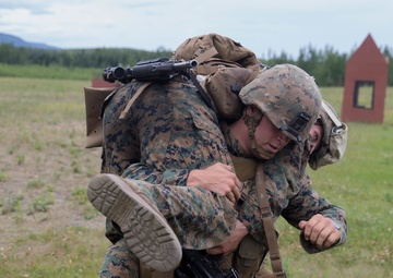 4th Marine Division Super Squad Competitors Tackle the Combat Marksmanship Endurance Test