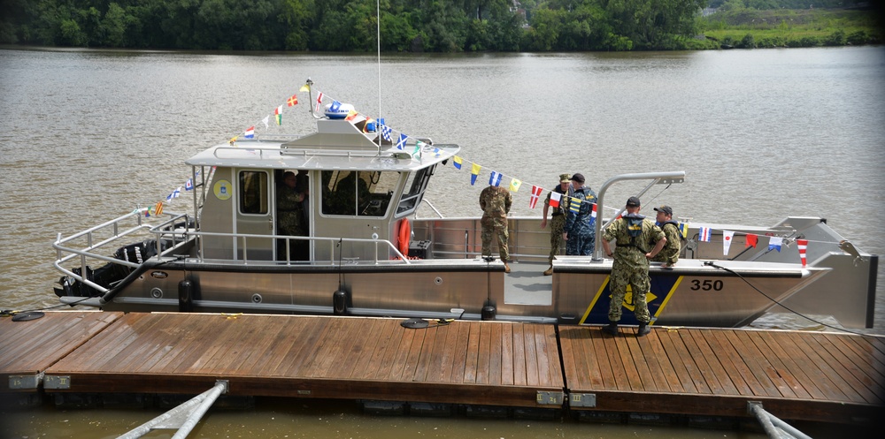 New York Naval Militia christens newest patrol boat