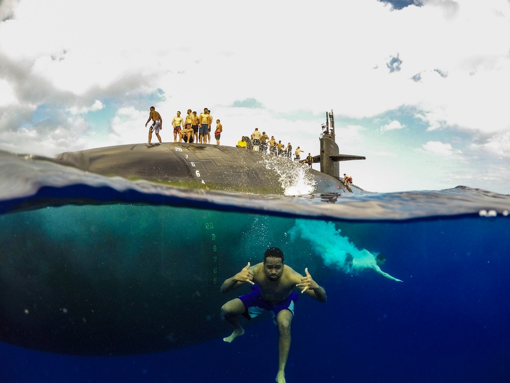 USS Olympia Swim Call