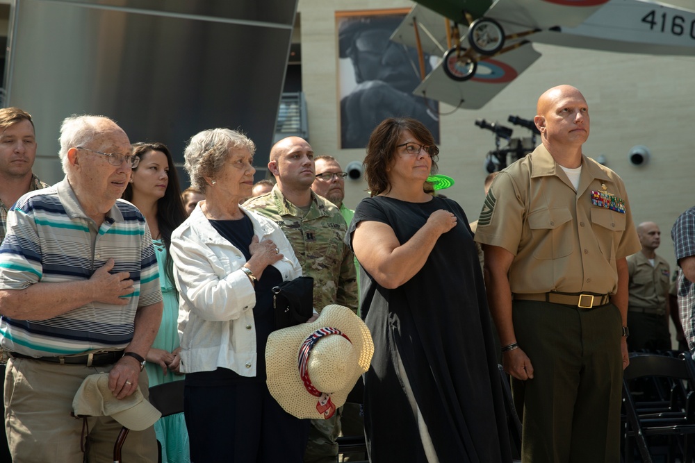 Master Gunnery Sgt. Cody Abel's retirement ceremony