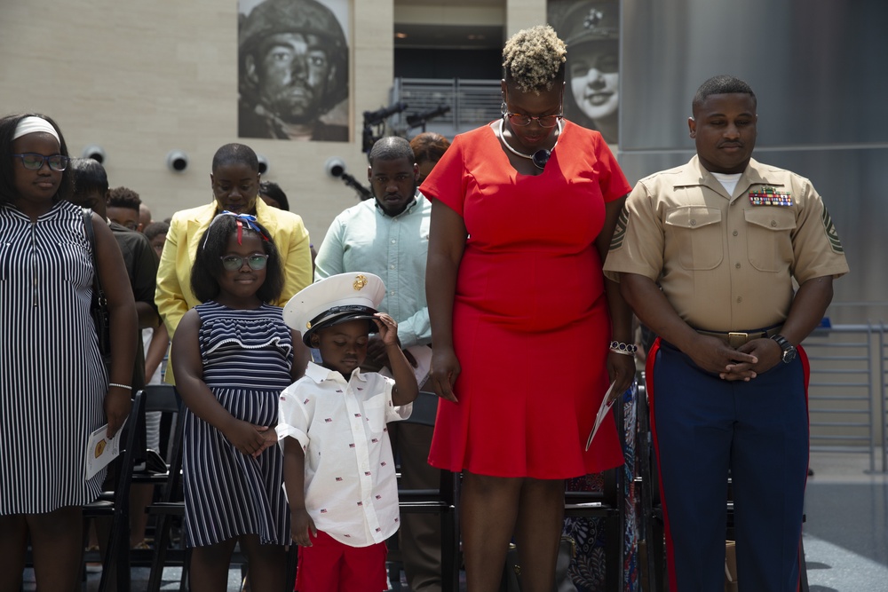 Master Sergeant Marcus Gold's Retirement Ceremony