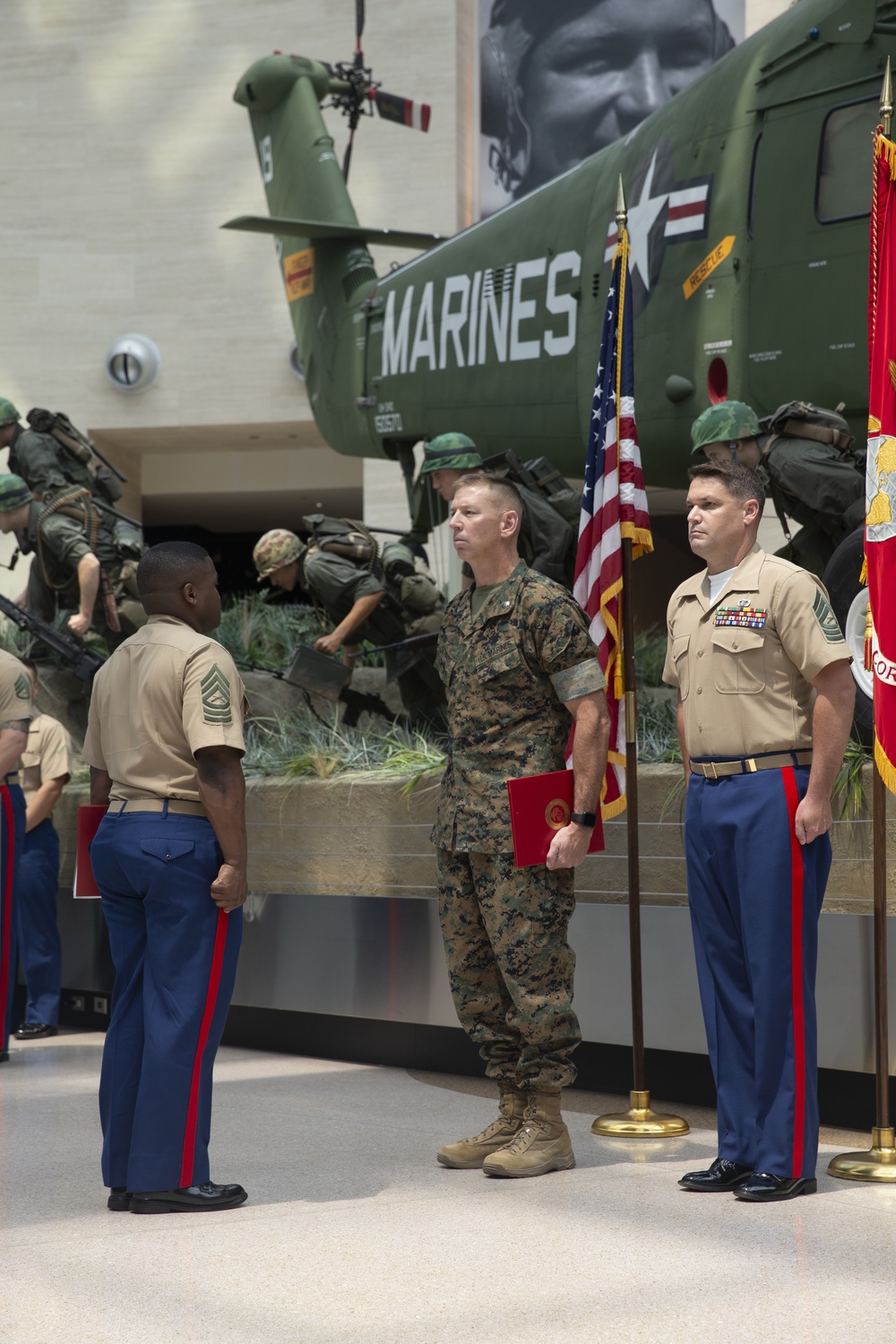 Master Sergeant Marcus Gold's Retirement Ceremony