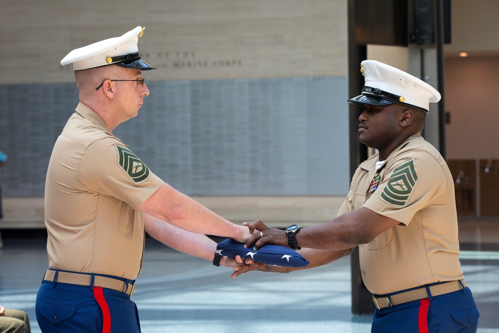 Master Sergeant Marcus Gold's Retirement Ceremony