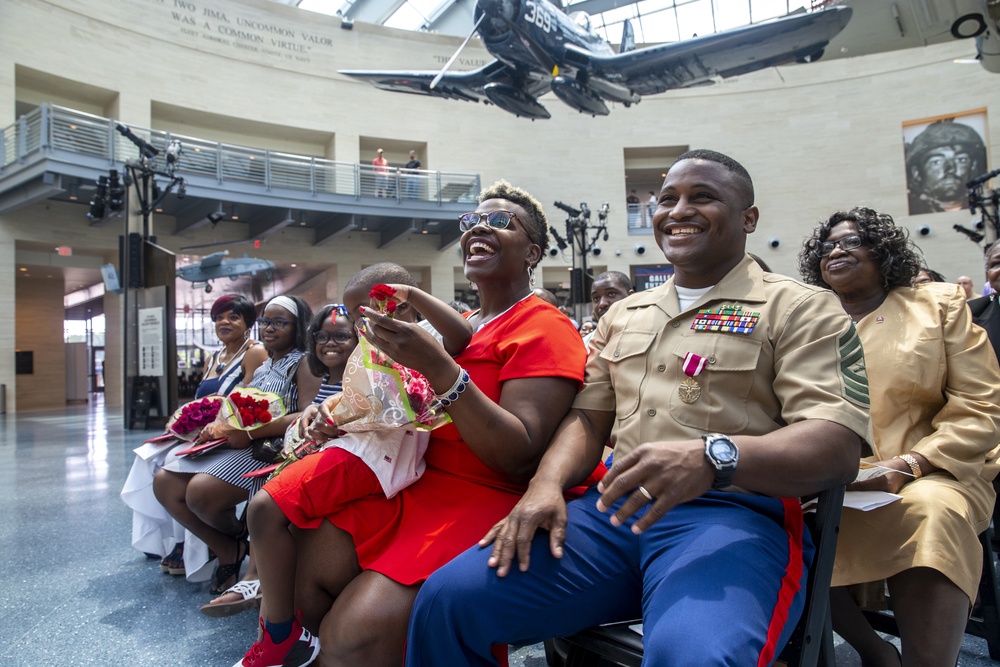 Master Sergeant Marcus Gold's Retirement Ceremony