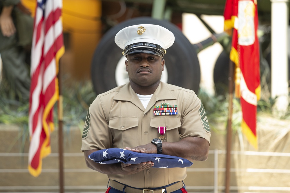 Master Sergeant Marcus Gold's Retirement Ceremony