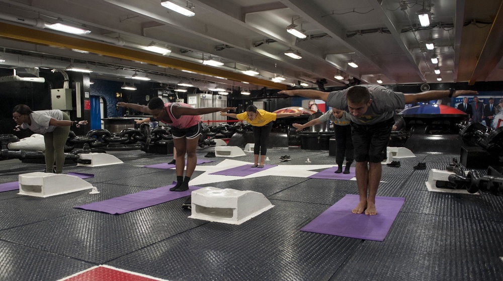 Yoga in Fo'c'sle