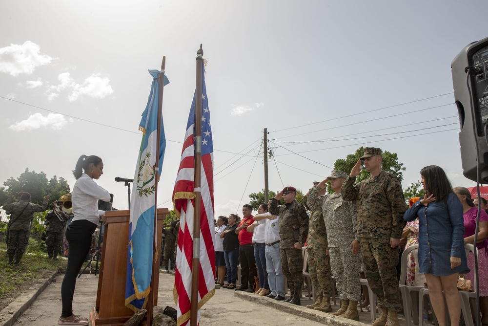 SPMAGTF-SC conducts Ground-Breaking ceremony, opening ceremony, site survey