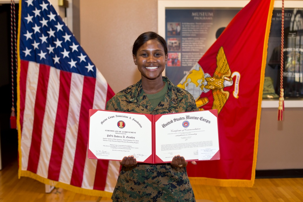 Marine of The Quarter, 3rd Qrt