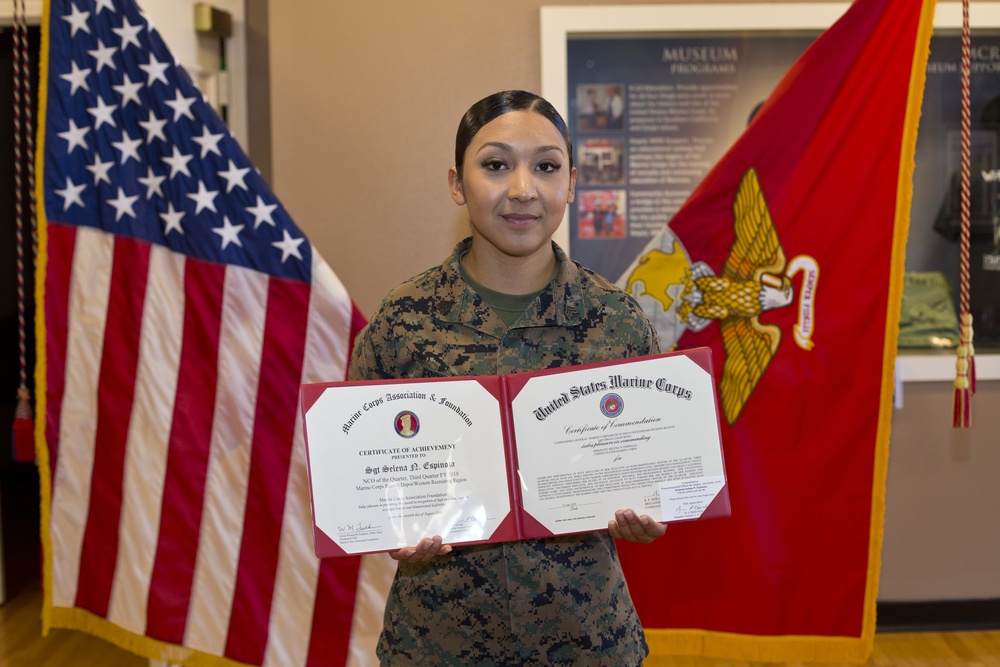 Marine of The Quarter, 3rd Qrt