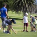 FOUR! Camp Pendleton kids hit the green during MCCS golf clinic