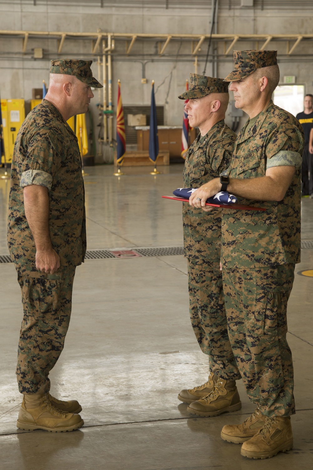 Maj. Daniel Groeling retirement ceremony