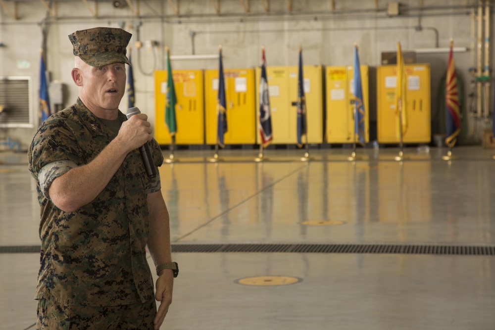 Maj. Daniel Groeling retirement ceremony
