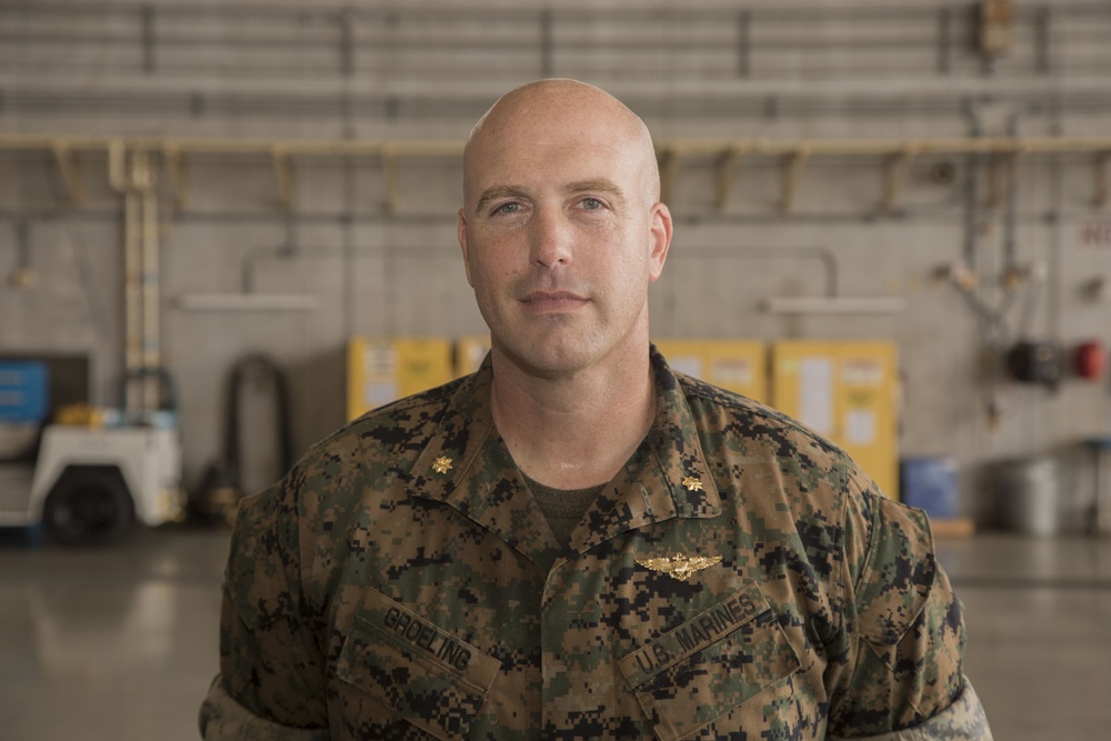 Maj. Daniel Groeling retirement ceremony