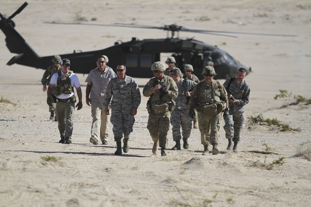 NGB Chief visits 56th SBCT in the field