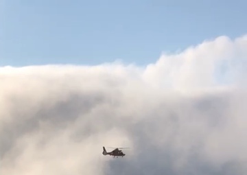 Coast Guard aircrew hoists man who fell off cliff near Lincoln City, Oregon