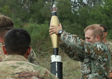 ARM hosts US Troops:  Aerial/Mounted Gunnery