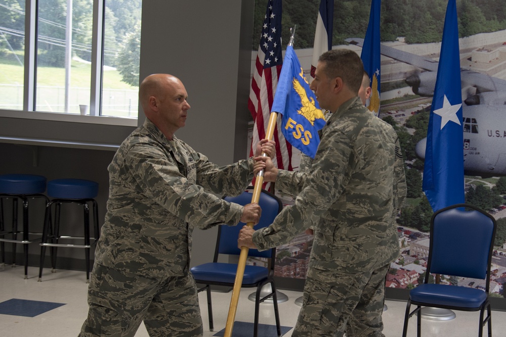 130th  Force Support Squadron Change of Command