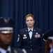 Command Chief Master Sergeant Lorraine F. Regan retired from the Air National Guard Readiness Center