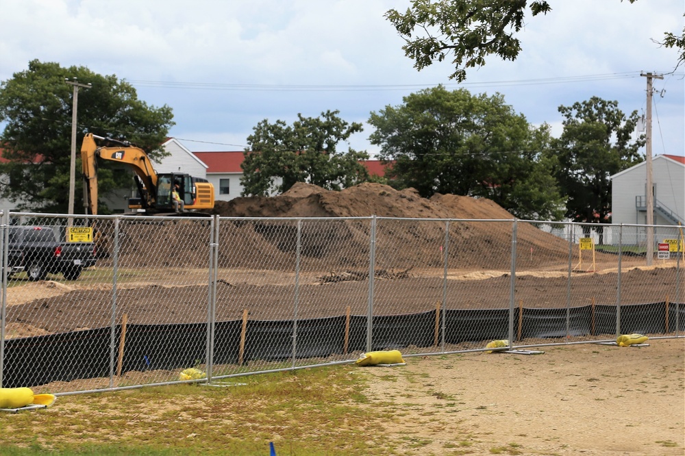 Dining facility construction at Fort McCoy