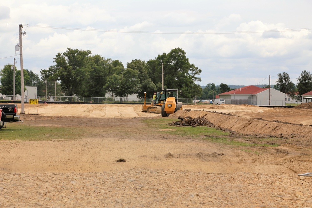 Dining facility construction at Fort McCoy
