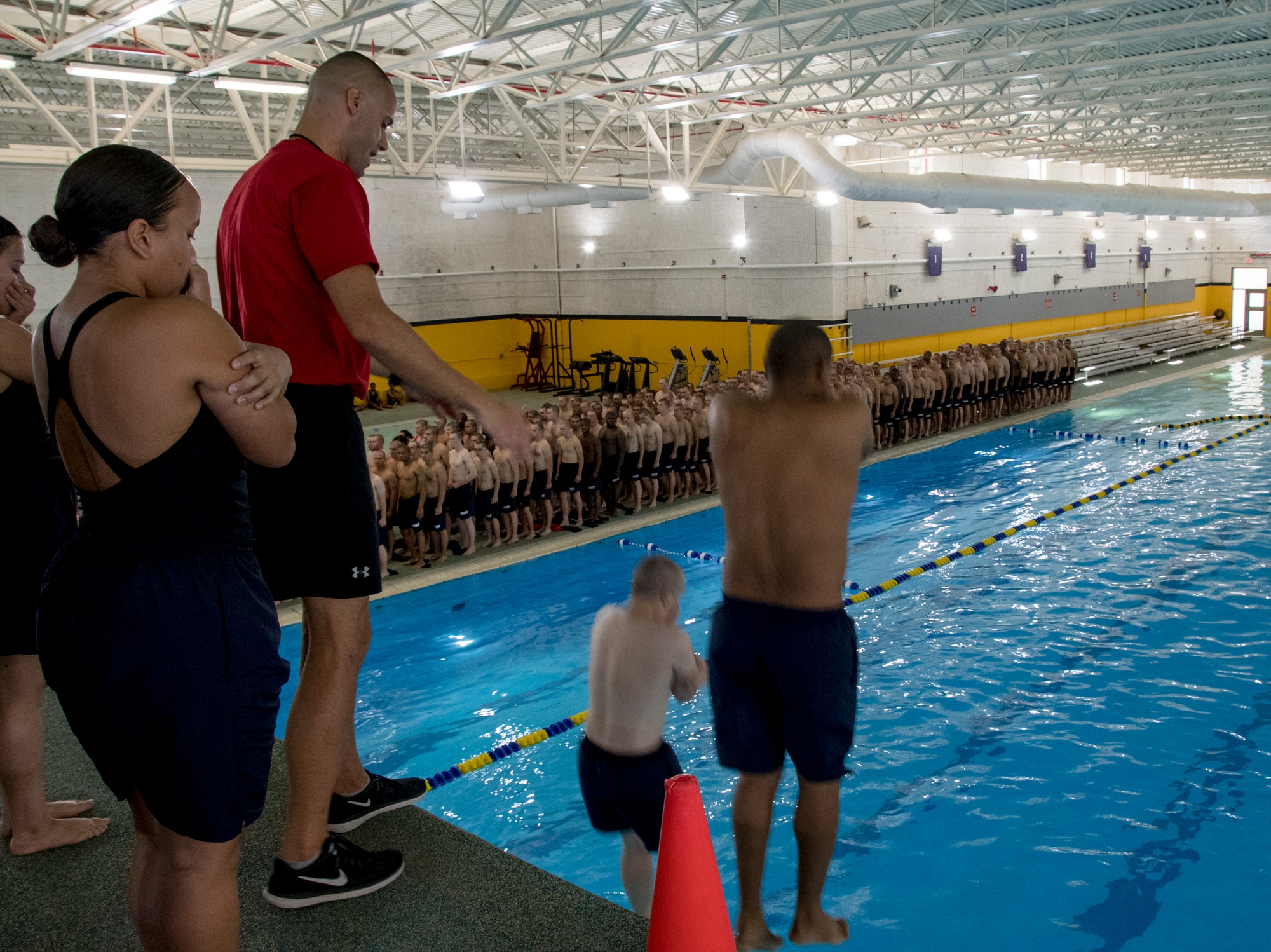 Navy boot camp deals swim requirements