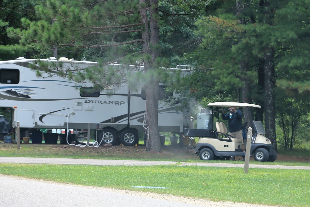 Pine View Campground at Fort McCoy