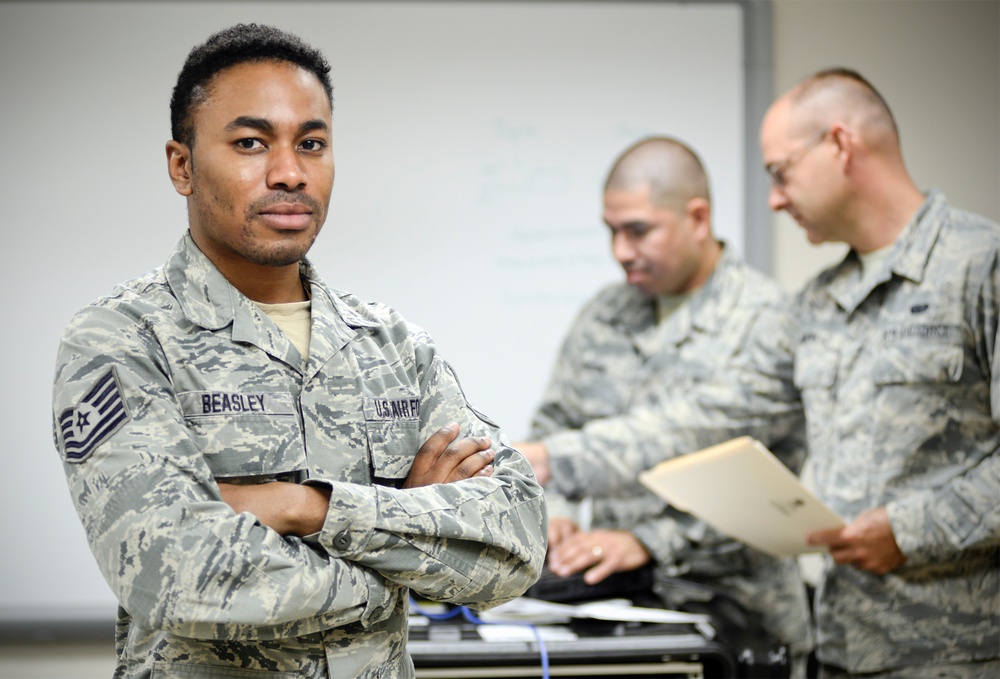 ANG’s Outstanding NCO of the Year: Technical Sgt. Jermaine R. Beasley