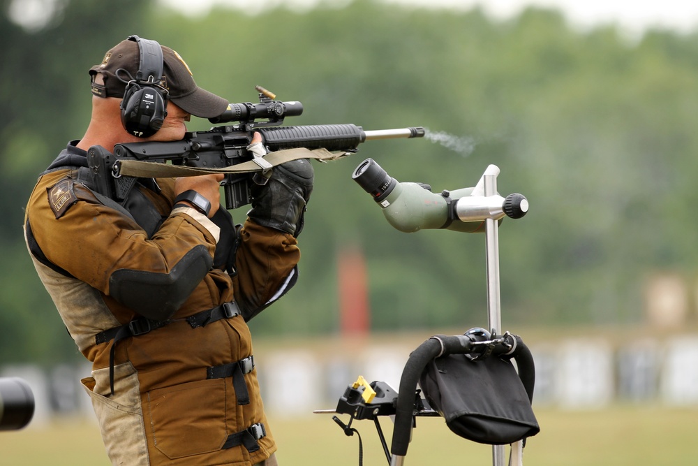 Fort Benning Soldiers compete at National Rifle Matches
