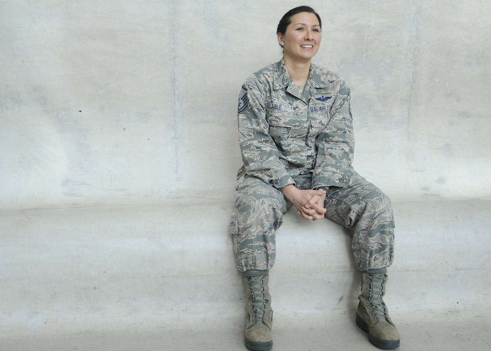 ANG's Outstanding Senior NCO of the Year: Master Sgt. Ashley U.P. Able
