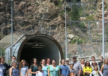 Reserve Unit Spouses Tour Cheyenne Mountain
