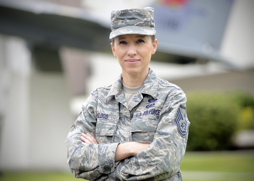 ANG's Outstanding First Sergeant of the Year: Master Sgt. Dawn C. Kloos