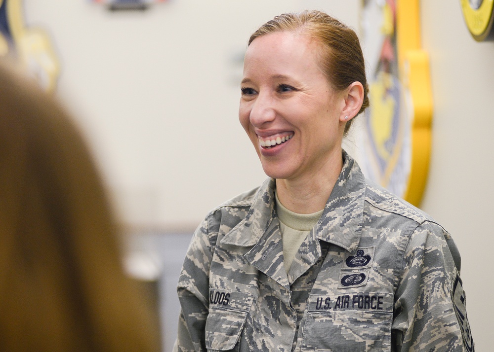 ANG's Outstanding First Sergeant of the Year: Master Sgt. Dawn C. Kloos