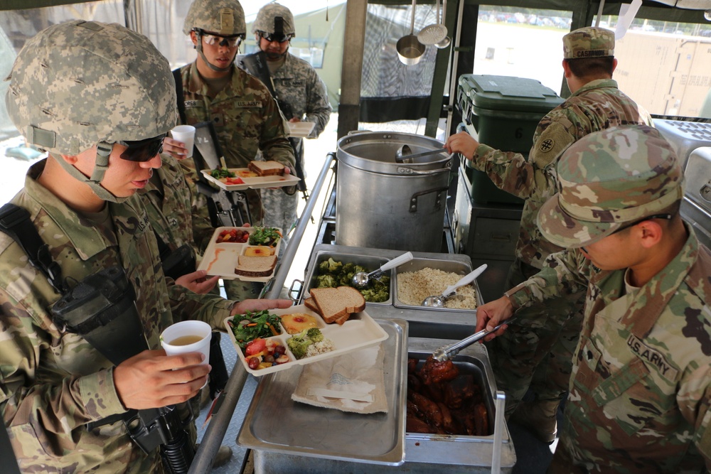 Food service in the field