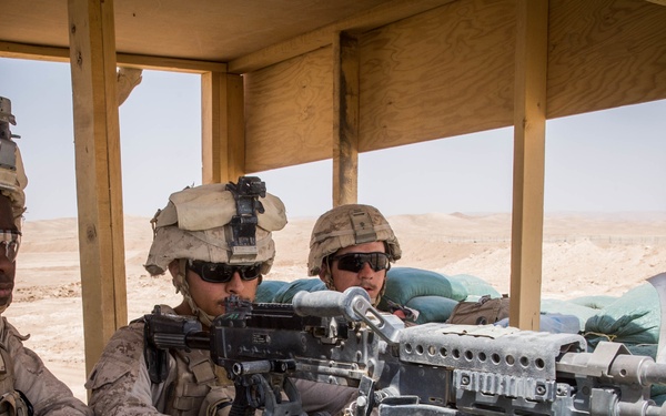 SPMAGTF-CR-CC Marines secure vital firebase during Operation Talon Spear