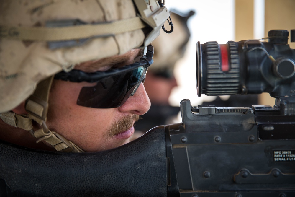 SPMAGTF-CR-CC Marines secure vital firebase during Operation Talon Spear