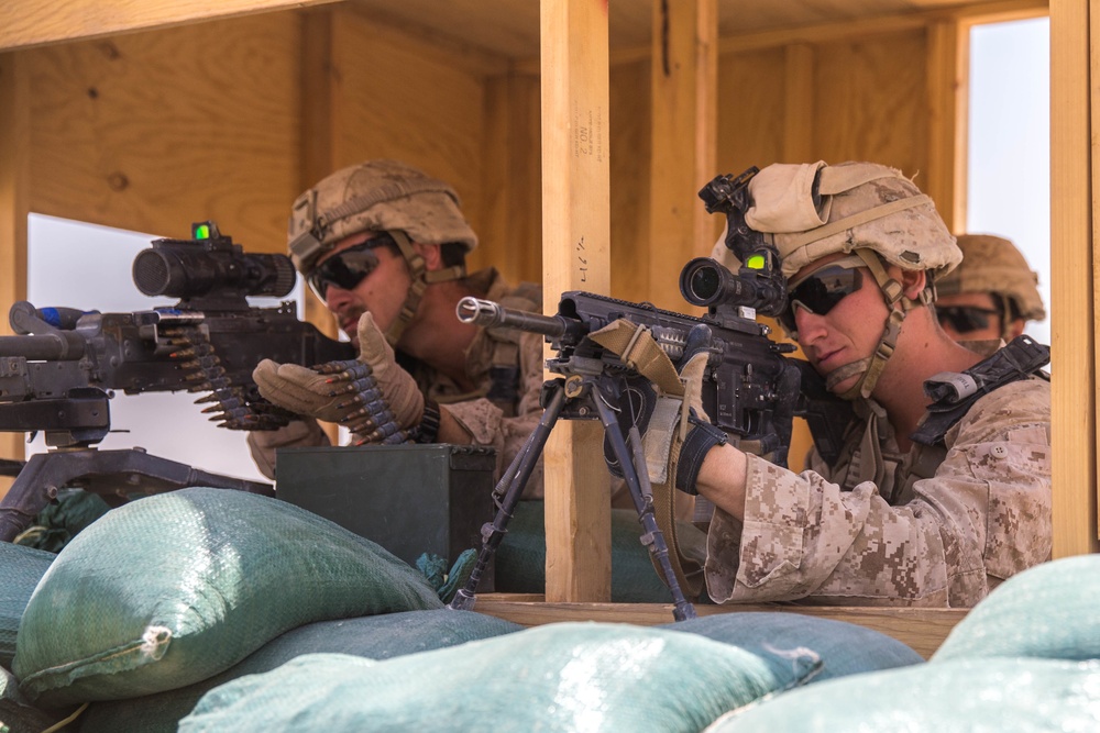 SPMAGTF-CR-CC Marines secure vital firebase during Operation Talon Spear