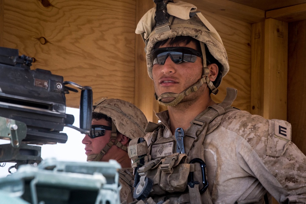 SPMAGTF-CR-CC Marines secure vital firebase during Operation Talon Spear