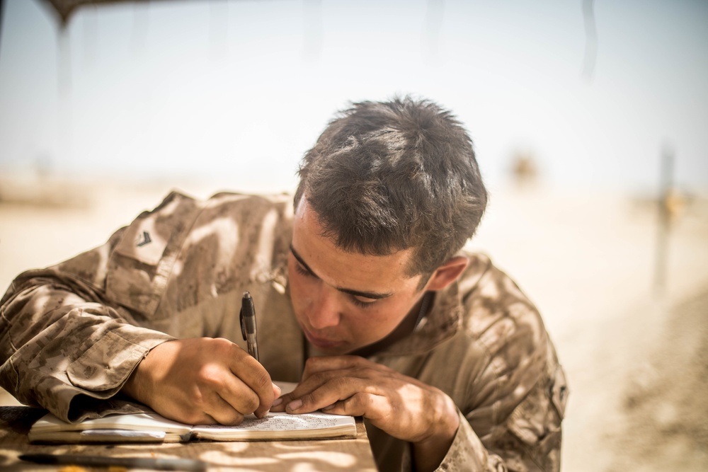 SPMAGTF-CR-CC Marines support Operation Talon Spear, help defeat ISIS