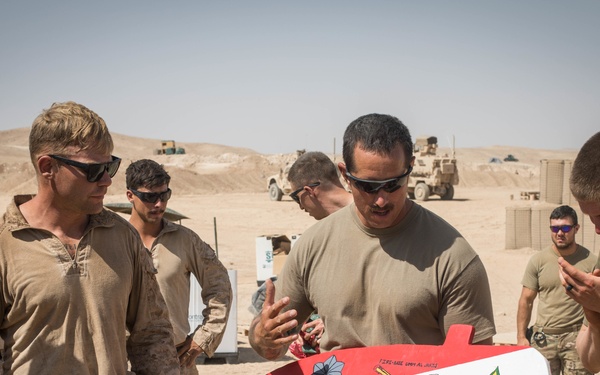 SPMAGTF-CR-CC Marines secure vital firebase during Operation Talon Spear